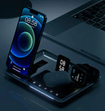 SmartCharge - 4-in-1 Drahtloses Ladegerät für iPhone, Apple Watch und AirPods
