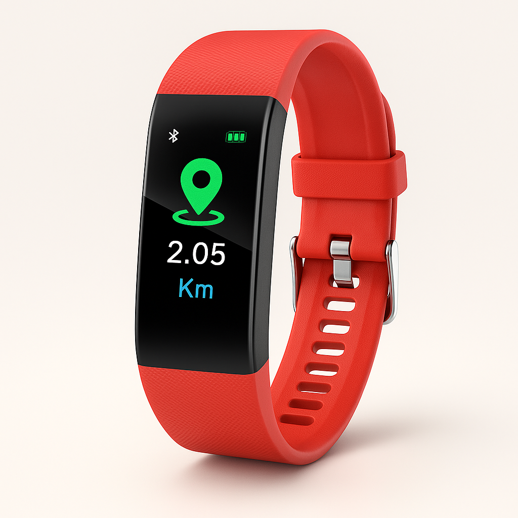 Senioren Smartwatch mit Herzfrequenz-Tracking und Wasserschutz