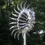 Wunderschöne Windmühle aus Metall für Ihren Garten – 50% Rabatt!