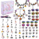 Jewelry Crafting Kit for Girls with Shiny Charms