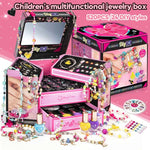 Jewelry Crafting Kit for Girls with Shiny Charms
