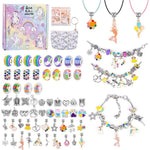 Jewelry Crafting Kit for Girls with Shiny Charms