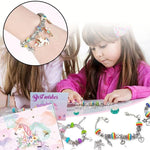 Jewelry Crafting Kit for Girls with Shiny Charms