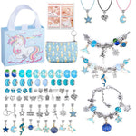 Jewelry Crafting Kit for Girls with Shiny Charms