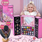 Jewelry Crafting Kit for Girls with Shiny Charms