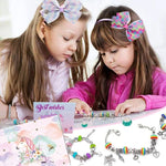 Jewelry Crafting Kit for Girls with Shiny Charms