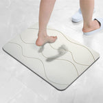 Elegant Bath Mat 50x80 cm – Quick Drying & Easy Care | AquaSoft