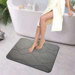 Elegant Bath Mat 50x80 cm – Quick Drying & Easy Care | AquaSoft