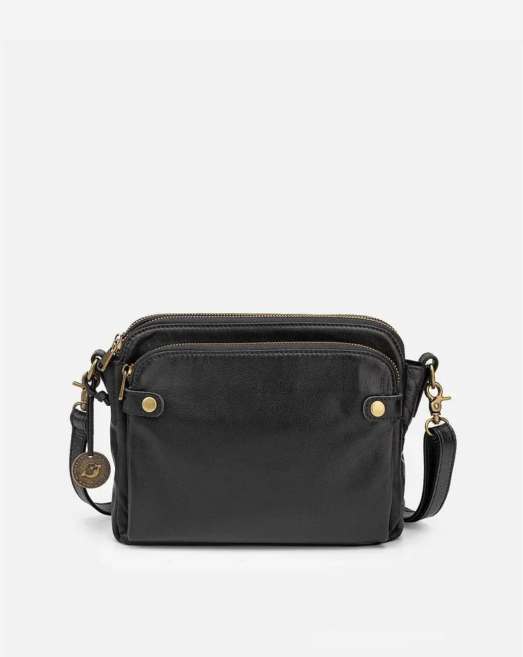 Stylish crossbody bag for women made of high-quality leather