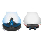 Comfortable Ergonomic Cushion for Cyclists - Black | BikeComfort