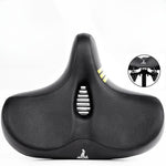 Comfortable Ergonomic Cushion for Cyclists - Black | BikeComfort