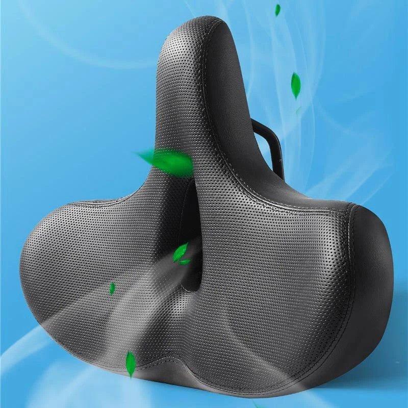 Comfortable Ergonomic Cushion for Cyclists - Black | BikeComfort