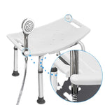 Safe Foldable Shower Stool for Seniors - Non-Slip & Adjustable