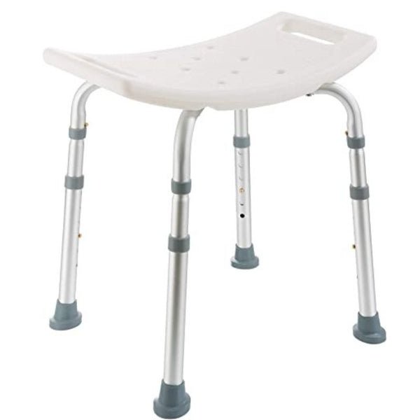 Safe Foldable Shower Stool for Seniors - Non-Slip & Adjustable