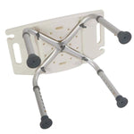 Safe Foldable Shower Stool for Seniors - Non-Slip & Adjustable