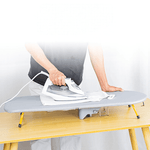 SmartClean Ironing Board - Compact Folding Board with Non-Slip Feet