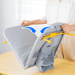 SmartClean Ironing Board - Compact Folding Board with Non-Slip Feet