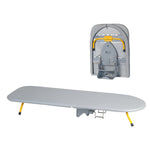 SmartClean Ironing Board - Compact Folding Board with Non-Slip Feet