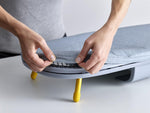SmartClean Ironing Board - Compact Folding Board with Non-Slip Feet