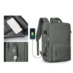 Robust Travel Backpack - Waterproof with USB Charging Port