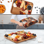 SnackMaster Kitchen Board – With Compartments & Dishwasher Safe