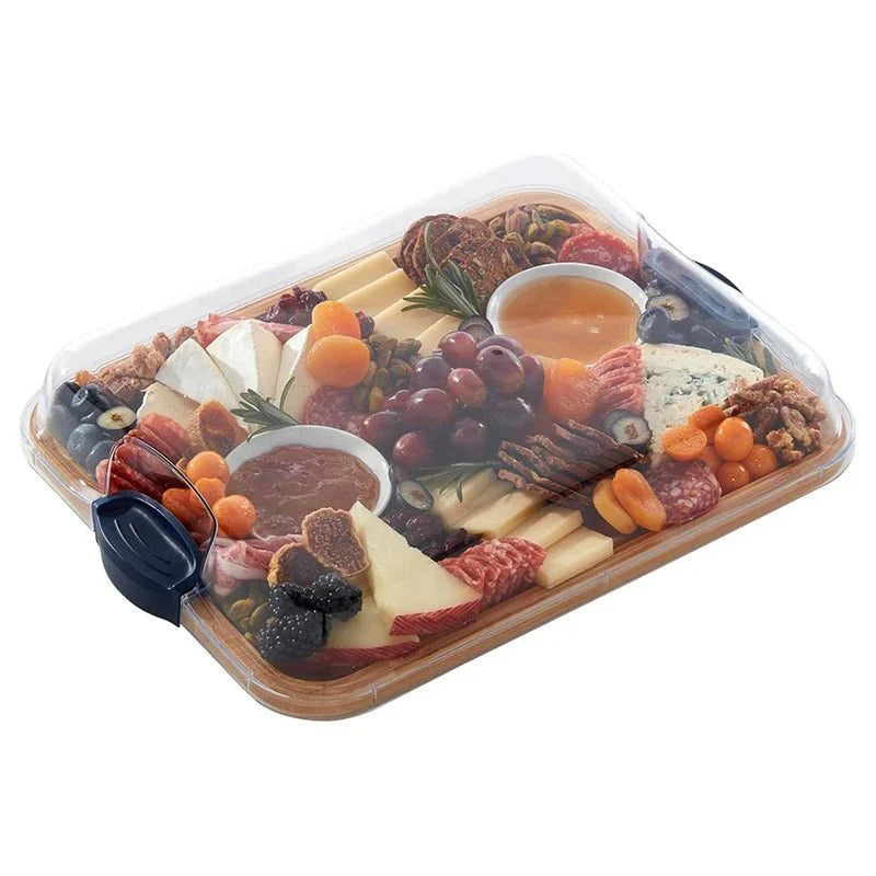 SnackMaster Kitchen Board – With Compartments & Dishwasher Safe
