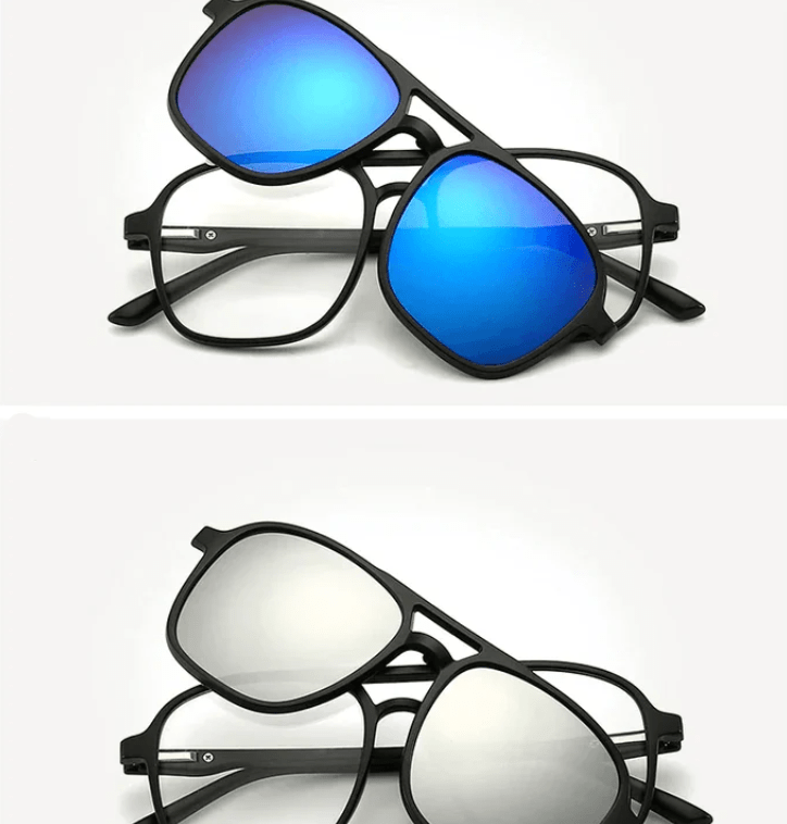 FlexiShade Sunglasses - 6-in-1 - UV-400 Protection