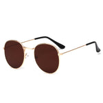 Elegant UV Protection Sunglasses for Women - Metal Frame