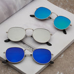 Elegant UV Protection Sunglasses for Women - Metal Frame