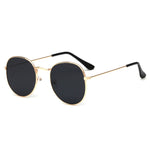 Elegant UV Protection Sunglasses for Women - Metal Frame