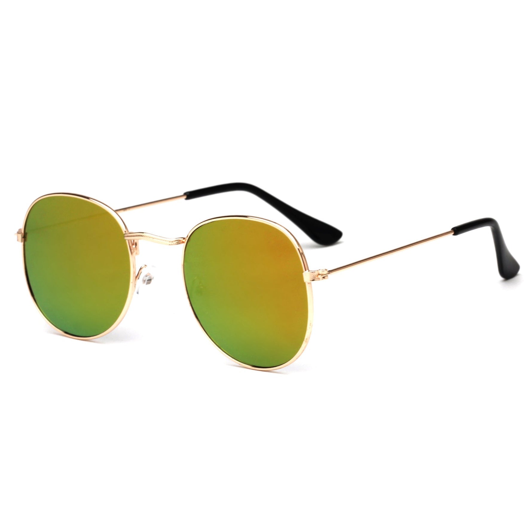 Elegant UV Protection Sunglasses for Women - Metal Frame