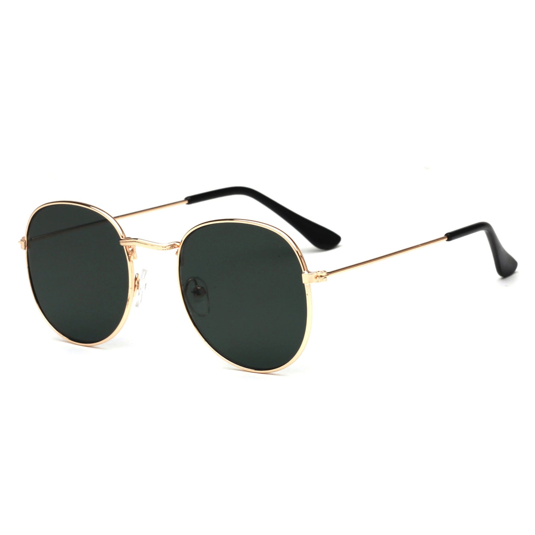 Elegant UV Protection Sunglasses for Women - Metal Frame