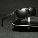 LuxeShade Polarized Sunglasses - Modern Square Frame