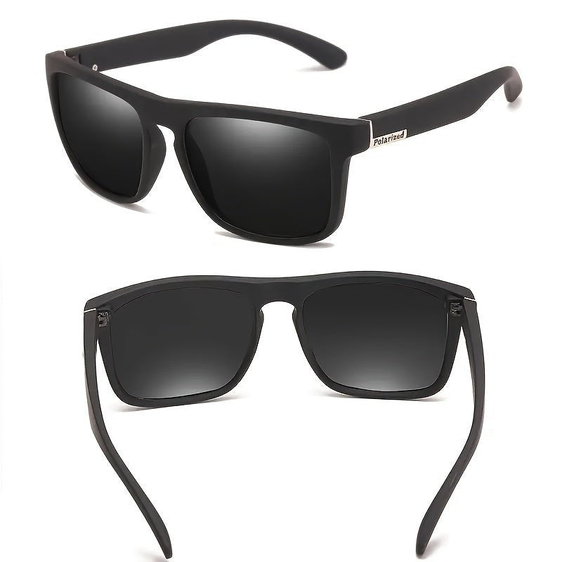 LuxeShade Polarized Sunglasses - Modern Square Frame