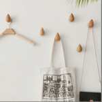 NaturaHaken - Elegant Wall Hook for Jackets and Bags