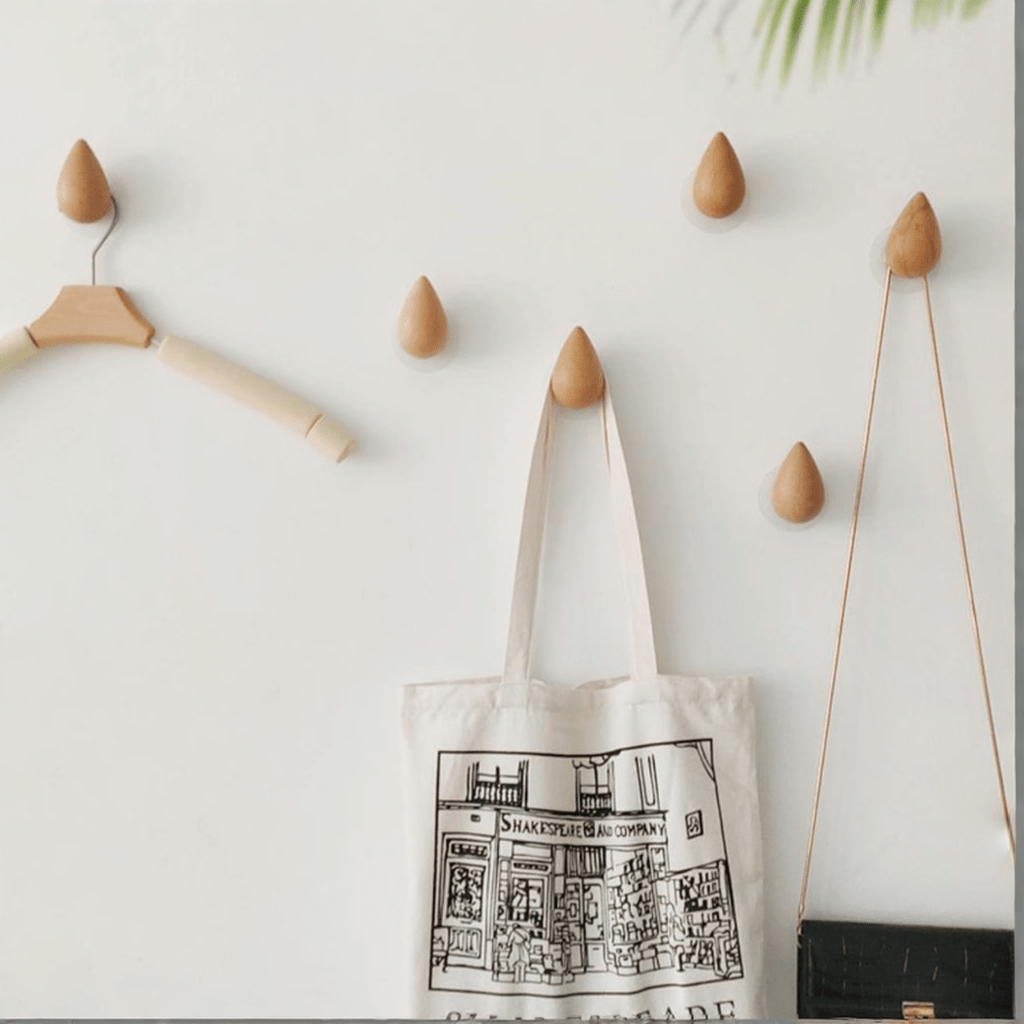 NaturaHaken - Elegant Wall Hook for Jackets and Bags