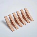 Stylish Wooden Wall Coat Rack - Space-Saving Design for Your Home