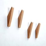 Stylish Wooden Wall Coat Rack - Space-Saving Design for Your Home