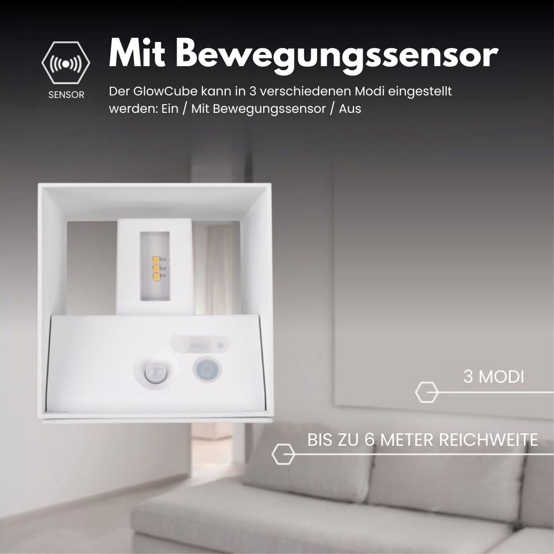 Elegante kabellose Wandlampe mit Sensor und aufladbarem Akku für stilvolle Räume