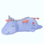 Glitzerndes Einhorn-Licht | Kuscheliger Begleiter mit Regenbogen-LEDs | Ideal für Kinder