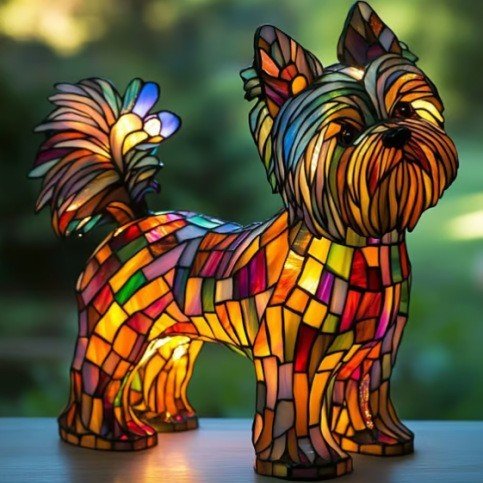 HundeLicht – Kunstvolle LED-Nachtlampe für Ihr Zuhause