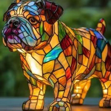 HundeLicht – Kunstvolle LED-Nachtlampe für Ihr Zuhause