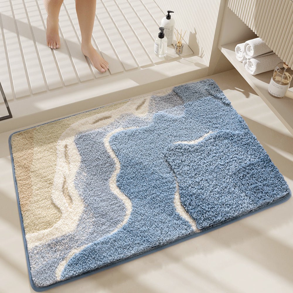 Eleganter Mikrofaser-Teppich mit Antirutsch für Ihr Zuhause