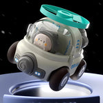 Toy car with fast rotor action
