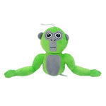 Plush toy of a colorful monkey