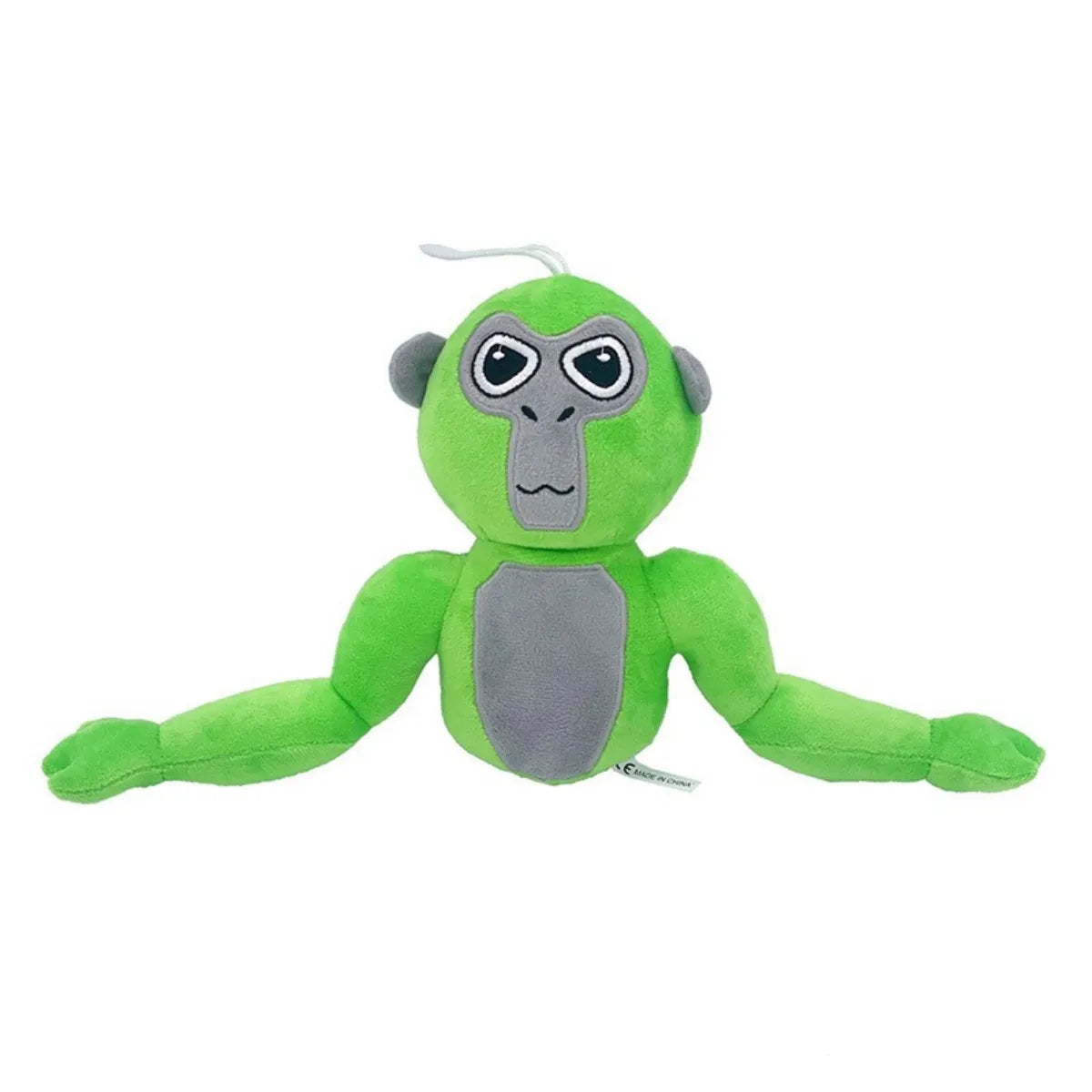 Plush toy of a colorful monkey