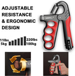 Effective Forearm and Grip Strengthener Trainer up to 100 kg