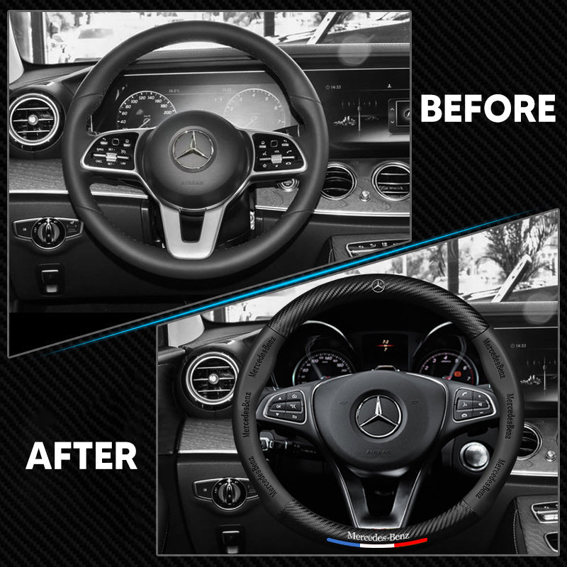 Comfortable and Non-Slip Steering Wheel Cover for Safe Drives