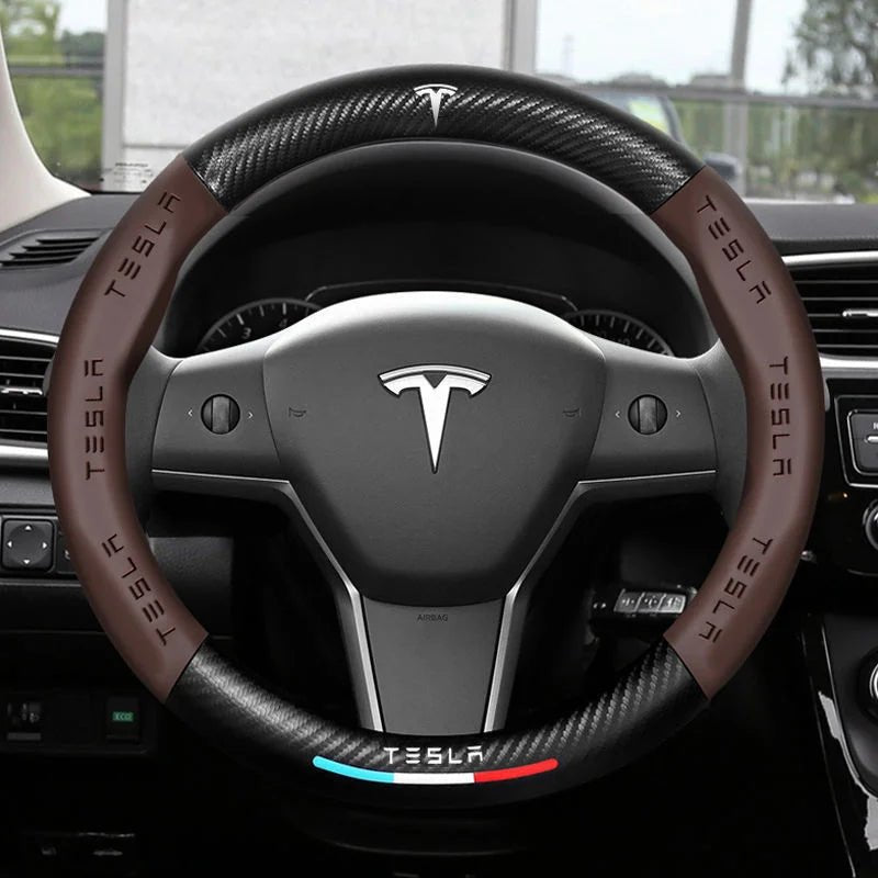 Comfortable and Non-Slip Steering Wheel Cover for Safe Drives