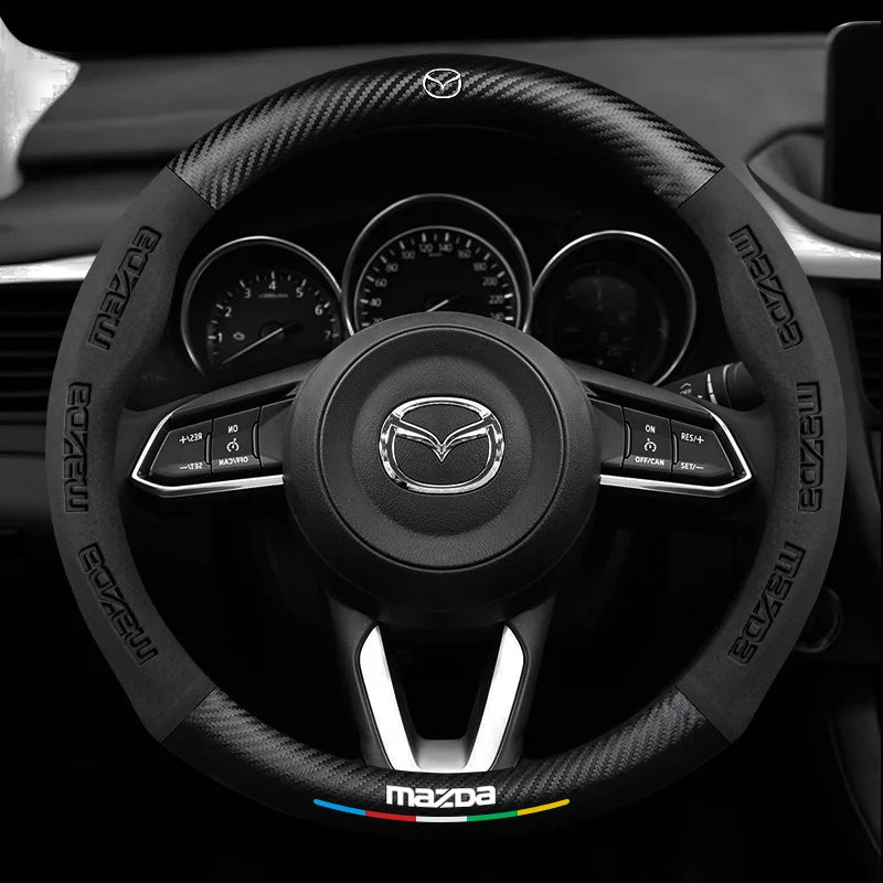 Comfortable and Non-Slip Steering Wheel Cover for Safe Drives